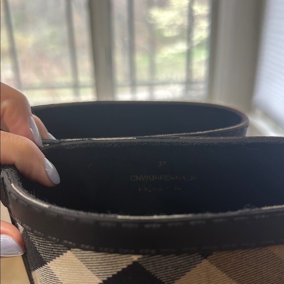 Burberry Plaid Knee-High Rain Boots - Picture 4 of 6